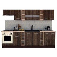 Bucatarie MARINA NEW 280 B Wenge / Decor 7648